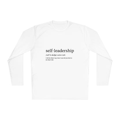 Self-Leadership - Definition - Unisex Lightweight Long Sleeve Tee