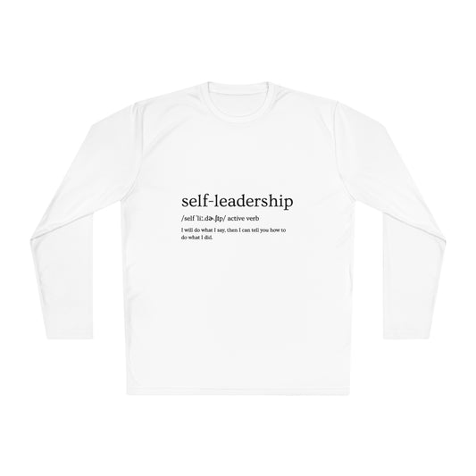 Self-Leadership - Definition - Unisex Lightweight Long Sleeve Tee