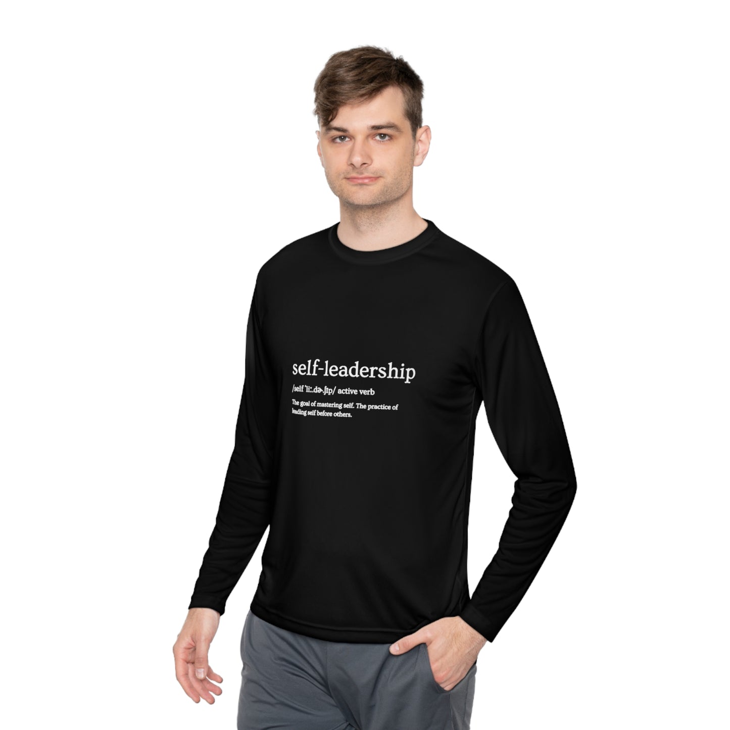 Self-Mastery - Unisex Lightweight Long Sleeve Tee