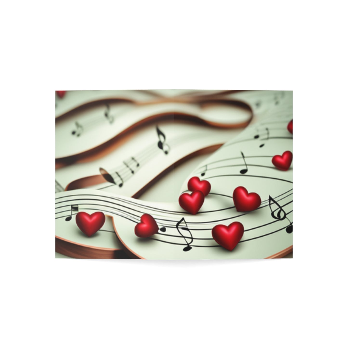 Music Lover Greeting Cards (1, 10, 30, and 50pcs)