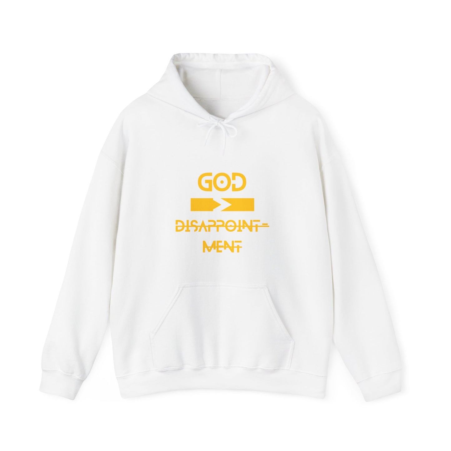 God is Greater Than Disappointment - Unisex Heavy Blend™ Hooded Sweatshirt