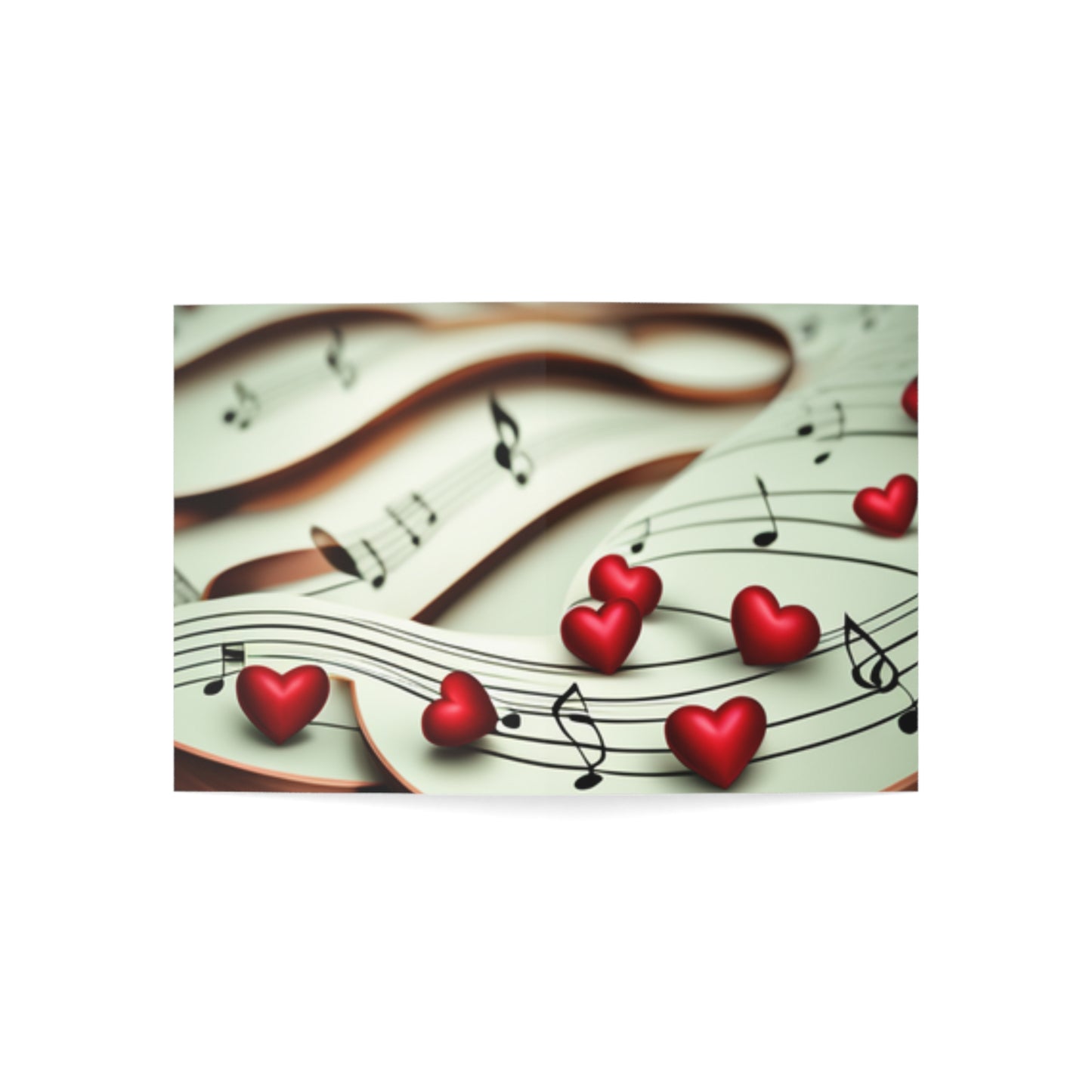 Music Lover Greeting Cards (1, 10, 30, and 50pcs)