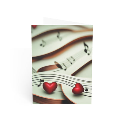 Music Lover Greeting Cards (1, 10, 30, and 50pcs)