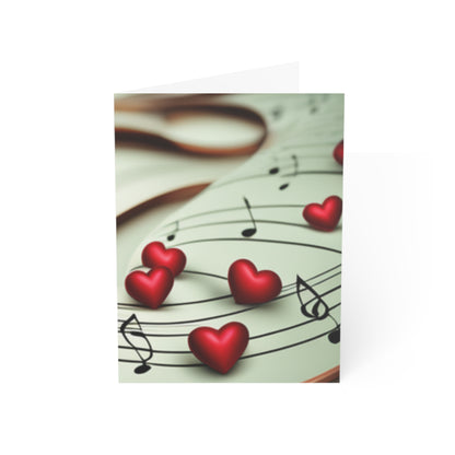 Music Lover Greeting Cards (1, 10, 30, and 50pcs)