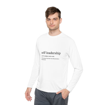 Self-Leadership - Definition - Unisex Lightweight Long Sleeve Tee