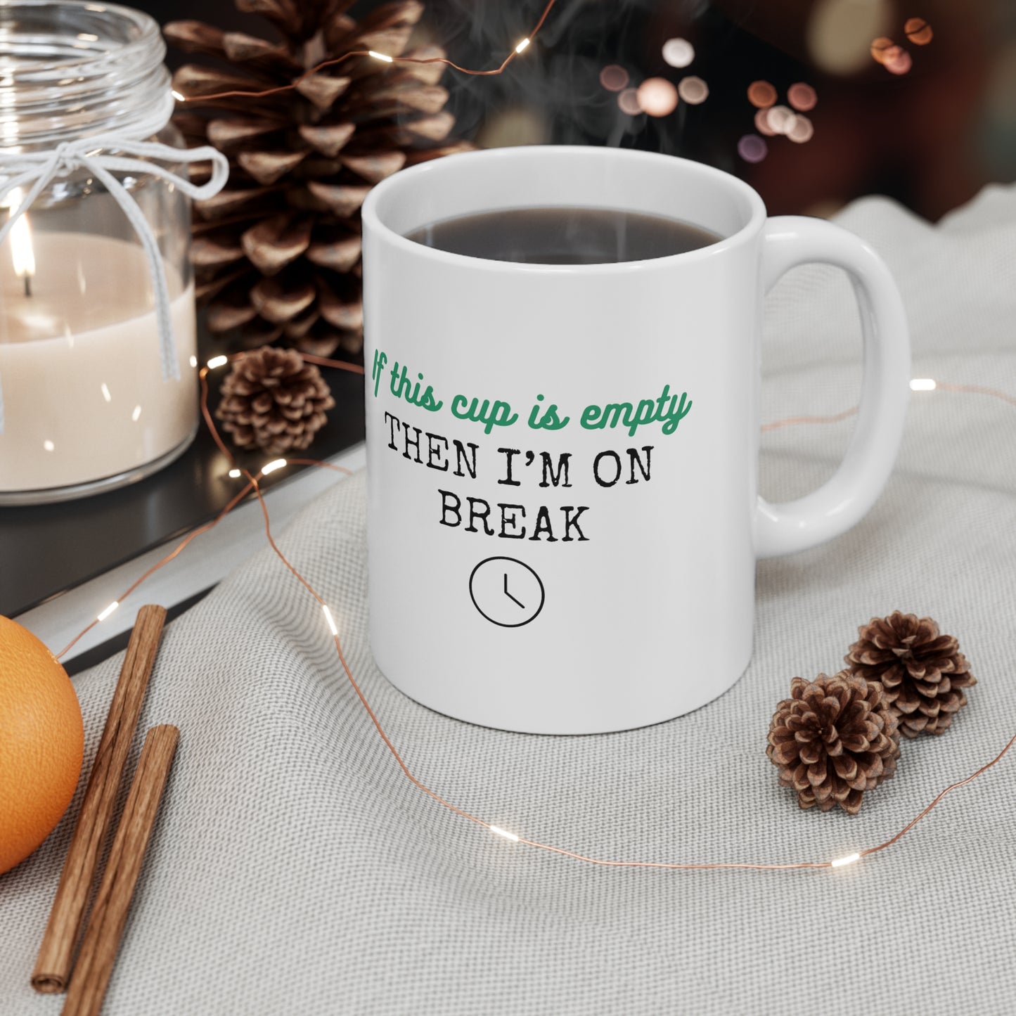 Break Time Mug 11oz