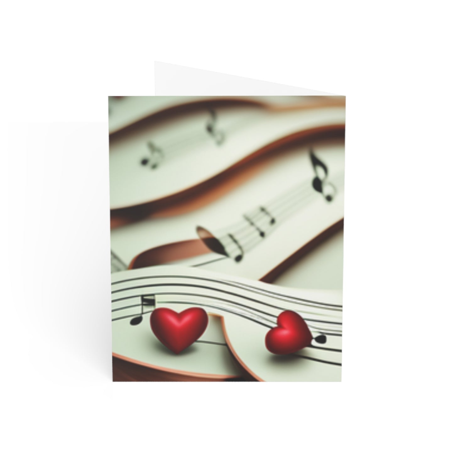 Music Lover Greeting Cards (1, 10, 30, and 50pcs)