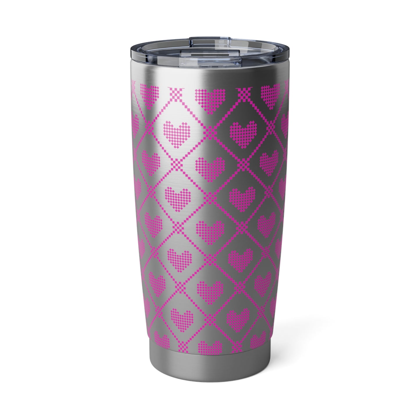 Pink Hearts Tumbler (20oz)