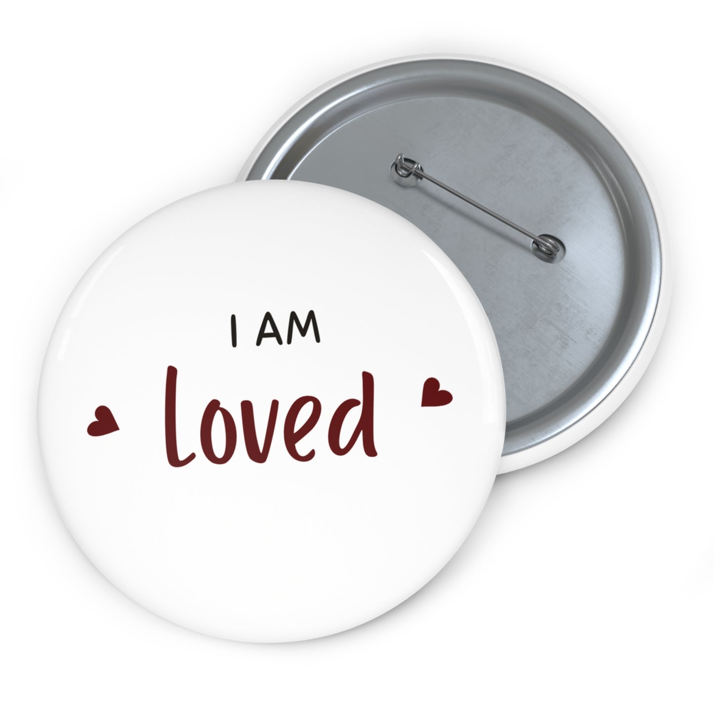 I Am Loved Pin Buttons